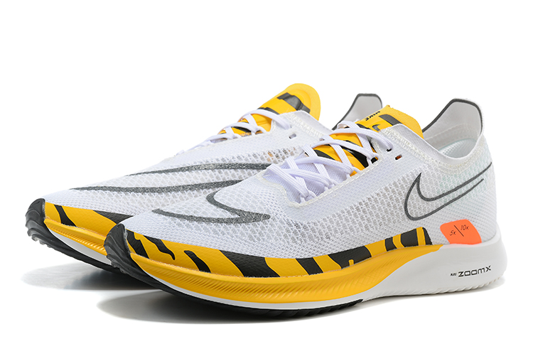 Women's Running weapon Zomx Streakfly Proto White/Yellow Shoes 004